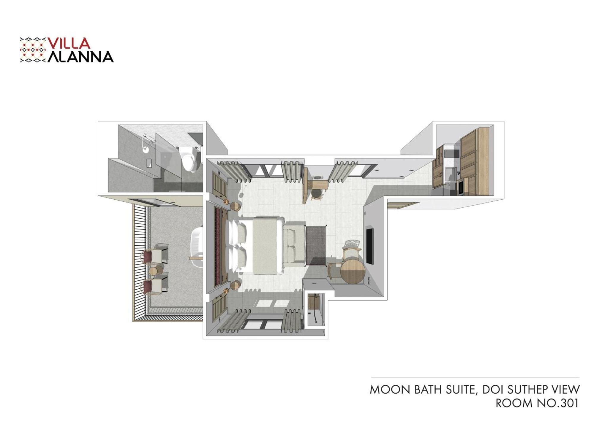 Villa Alanna 치앙마이 객실 사진