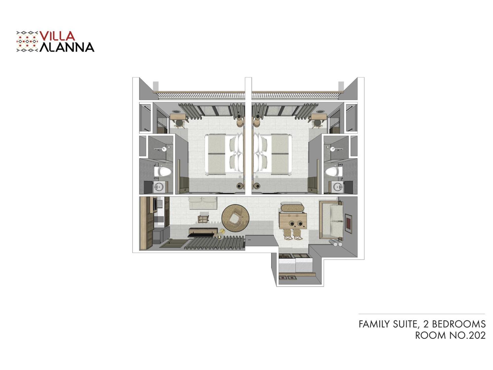 Villa Alanna 치앙마이 객실 사진