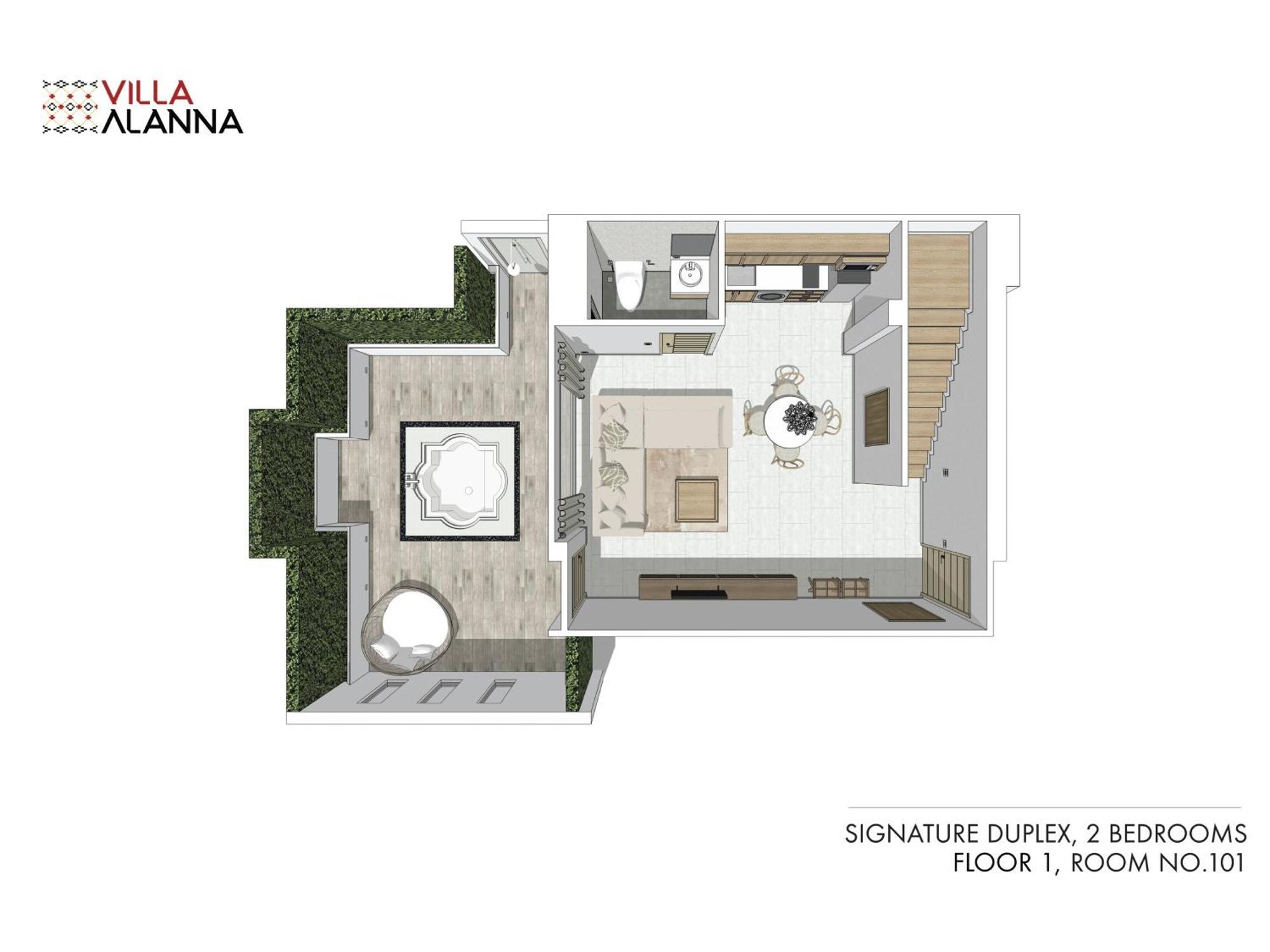 Villa Alanna 치앙마이 객실 사진