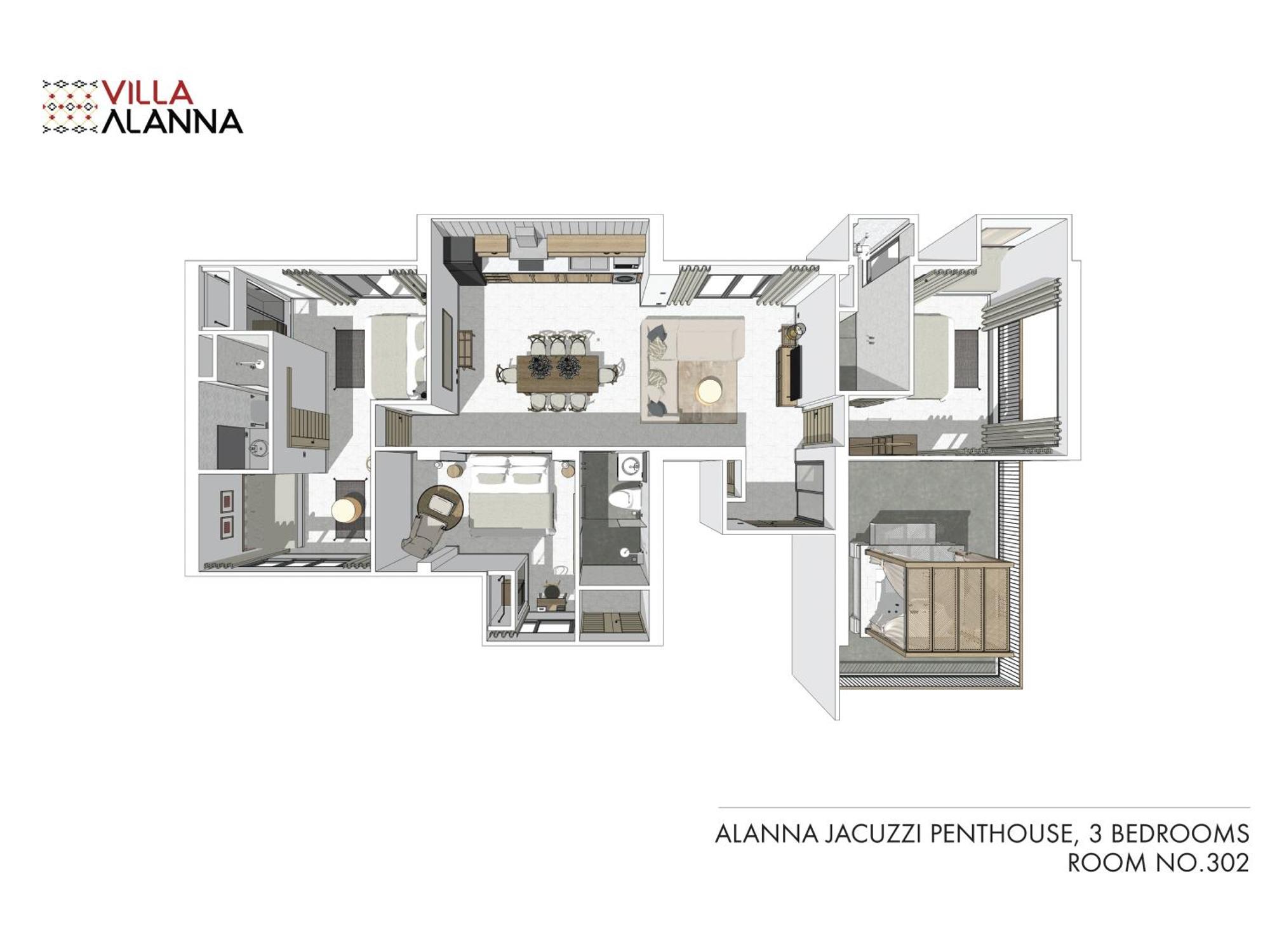 Villa Alanna 치앙마이 객실 사진
